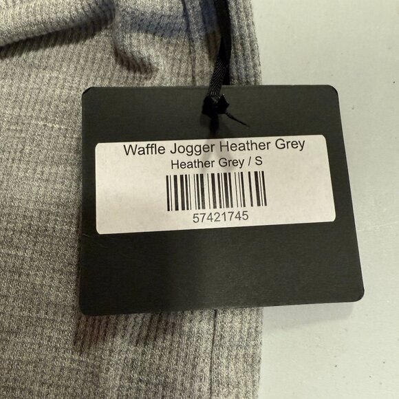DYI Women's Waffle Jogger Pants Heather Grey Size Small - Picture 7 of 8